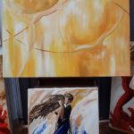 Naissance d'un Rêve - Symbolisme - Adaoust - 81x100cm de 2017