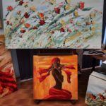 Paysage de fleurs des champs<br>Vidéo