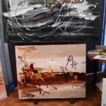 Paysage abstrait<br>- Lyrisme Abstrait<br>- Vidéo