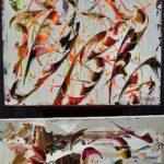 Techno contemporain au couteau carré<br>- Lyrisme Abstrait<br>- Vidéo