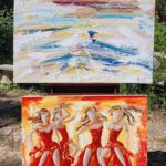 Paysage bleu de Lyrisme Abstrait<br>Vidéo