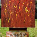 Techno Contemporain de lyrisme Abstrait