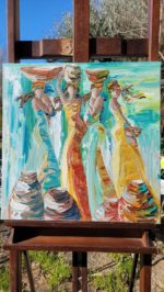 Oeuvre d'art cotée de l'artiste peintre Sylvie Adaoust