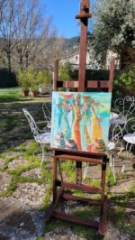 Oeuvre d'art cotée de l'artiste peintre Sylvie Adaoust