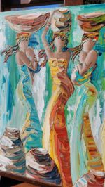 Oeuvre d'art cotée de l'artiste peintre Sylvie Adaoust