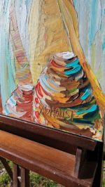 Oeuvre d'art cotée de l'artiste peintre Sylvie Adaoust